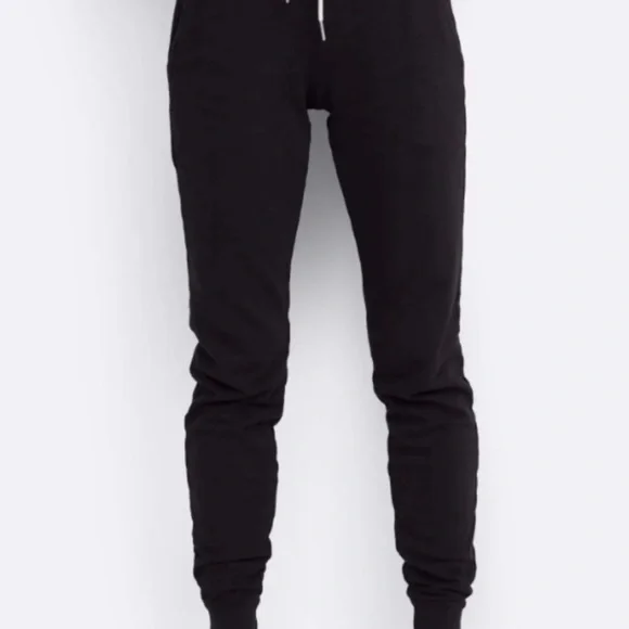 NWT MATE the Label Organic Terry Cotton CLASSIC JOGGER Pant Jet Black - MEDIUM - Picture 3 of 16
